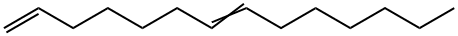 1,7-TETRADECADIENE Structure