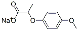 나트륨2-(4-메톡시페녹시)프로파노에이트 구조식 이미지