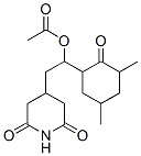 [1-(3,5-dimethyl-2-oxo-cyclohexyl)-2-(2,6-dioxo-4-piperidyl)ethyl] acetate Structure