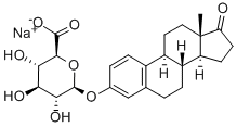 1,3,5[10]-ESTRATRIEN-3-OL-17-ONE 3-GLUCURONIDE SODIUM SALT Structure