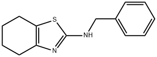 N-BENZYL-4,5,6,7-TETRAHYDRO-1,3-BENZOTHIAZOL-2-AMINE 구조식 이미지