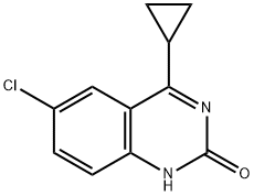 6-Chloro-4-cyclopropyl-1H-quinazolin-2-one Structure