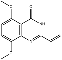 4(1H)-Quinazolinone,  2-ethenyl-5,8-dimethoxy-  (9CI) Structure