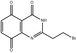 4,5,8(1H)-Quinazolinetrione,  2-(2-bromoethyl)-  (9CI) 구조식 이미지