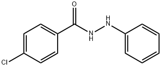 beta-p-Chlorobenzoylphenylhydrazine 구조식 이미지