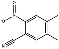 4,5-dimethyl-2-nitrobenzonitrile Structure