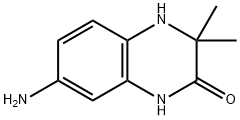 2(1H)-Quinoxalinone,7-amino-3,4-dihydro-3,3-dimethyl-(9CI) 구조식 이미지