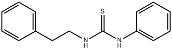 1-(BETA-PHENETHYL)-3-PHENYL-2-THIOUREA 구조식 이미지