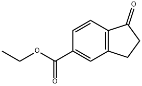 ethyl 1-oxo-2,3-dihydro-1H-indene-5-carboxylate 구조식 이미지