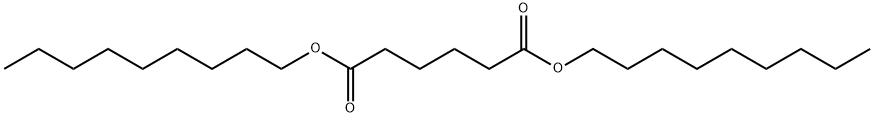 DI-N-NONYLADIPATE Structure