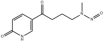 4-(Methylnitrosamino)-1-[3-(6-hydroxypyridyl)-1-butanone 구조식 이미지