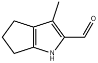 시클로펜타[b]피롤-2-카르복스알데히드,1,4,5,6-테트라히드로-3-메틸-(9CI) 구조식 이미지