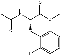 AC-DL-PHE(2-F)-OME Structure