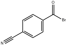 Benzoyl bromide, 4-cyano- (9CI) Structure