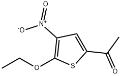 Ethanone, 1-(5-ethoxy-4-nitro-2-thienyl)- (9CI) Structure