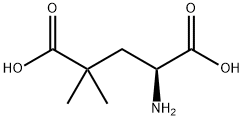 4-DIMETHYL-L-GLUTAMIC ACID Structure