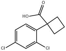 1-(2,4-dichlorophenyl)cyclobutane-1-carboxylic acid Structure