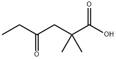 2,2-Dimethyl-4-oxohexanoic acid Structure