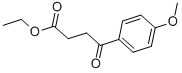 ETHYL 3-(4-METHOXYBENZOYL)PROPIONATE Structure