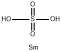 samarium(iii) sulfate 구조식 이미지