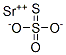 strontium thiosulphate  Structure