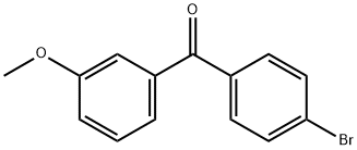 4-BROMO-3'-METHOXYBENZOPHENONE Structure