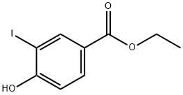 ETHYL-3-IODO-4-HYDROXY BENZOATE Structure