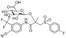 BicalutaMide O-β-D-Glucuronide Structure