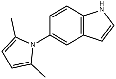 5-(2,5-DIMETHYLPYRROL-1-YL)-INDOLE Structure
