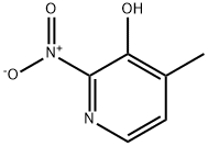 3-Pyridinol,  4-methyl-2-nitro- 구조식 이미지