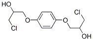 1,1'-(P-PHENYLENEDIOXY)BIS(3-CHLORO-2-PROPANOL) Structure