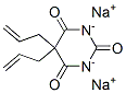 나트륨5,5-디알릴바르비투르산 구조식 이미지