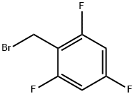 2,4,6-TRIFLUOROBENZYL BROMIDE Structure