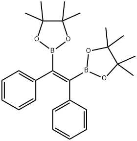 CIS-1,2-BIS(4,4,5,5-TETRAMETHYL-1,3,2-DIOXABOROLAN-2-YL)STILBENE Structure