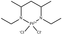 dichloro(N,N-diethyl-2,4-pentanediamine)platinum(II) Structure