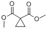 CYCLOPROPANE-1,1-DICARBOXYLIC ACID DIMETHYL ESTER 구조식 이미지