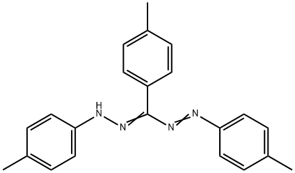 1,3,5-Tris(4-methylphenyl)-1,2,4,5-tetraaza-1,3-pentadiene Structure