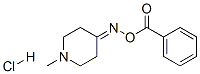 1-메틸피페리딘-4-온페닐카르보닐옥심염화물 구조식 이미지