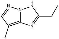 1H-Pyrazolo[1,5-b][1,2,4]triazole,  2-ethyl-7-methyl-  (9CI) Structure