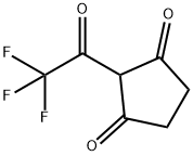 1,3-Cyclopentanedione, 2-(trifluoroacetyl)- (9CI) Structure