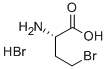 L(+)-2-Amino-4-bromobutyric acid hydrobromide 구조식 이미지