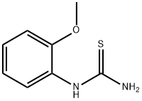 (2-Methoxyphenyl)thiourea 구조식 이미지