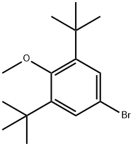 4-브로모-2,6-디-tert-부틸아니솔 구조식 이미지