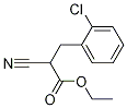 ethyl 3-(2-chlorophenyl)-2-cyanopropanoate Structure