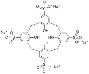 4-SULFOCALIX[4]ARENE SODIUM SALT Structure