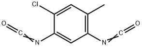 4-CHLORO-6-METHYL-M-PHENYLENE DIISOCYANATE Structure