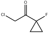 Ethanone, 2-chloro-1-(1-fluorocyclopropyl)- (9CI) Structure