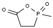 2-METHYL-1,2-OXAPHOSPHOLAN-5-ONE 2-OXIDE 구조식 이미지