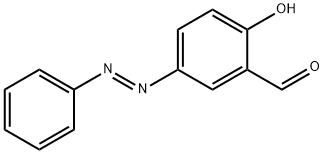 2-HYDROXY-5-PHENYLAZOBENZALDEHYDE Structure