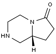 (R)-HEXAHYDRO-PYRROLO[1,2-A]PYRAZIN-6-ONE Structure